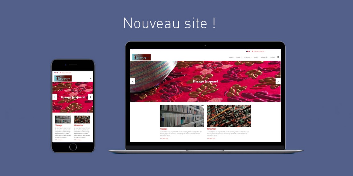 nouveau site